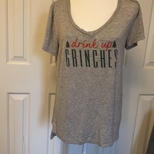 Coverstitched Grinches Tee